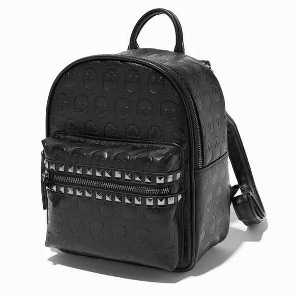 STUDDED SKULL MINI BACKPACK - Picture 2 of 5
